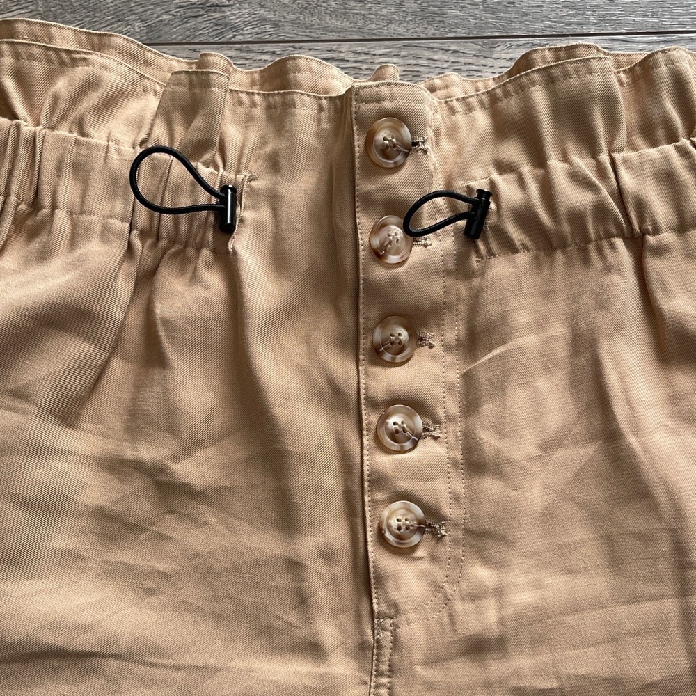 Elodie Women's Tan Button-Up Pants - Picture 5 of 16